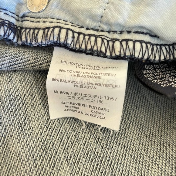 J. Crew High Rise Jeggings 29 Dark Rinse Wash Jeans Denim - Picture 5 of 5